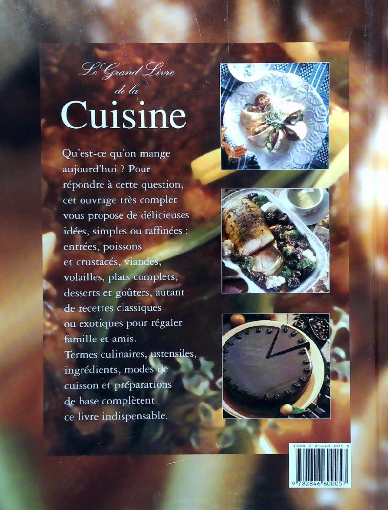 Livre Le grand livre de la cuisine (Collectif) (Livre d'occasion) - ISBN 2846600058