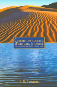 Livre Comme des courants d'eau dans le désert : 366 lectures pour méditer chaque jour (Lettie...