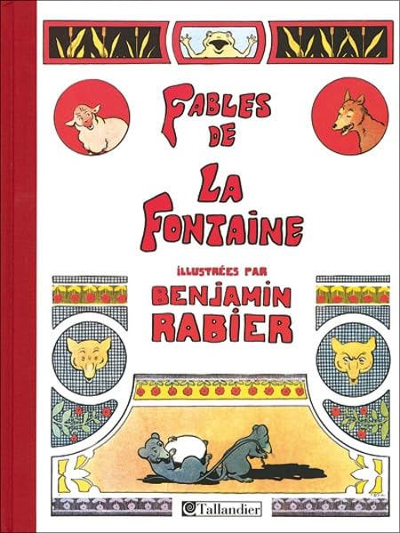 Livre Les Fables de La Fontaine illustrées par Benjamin Rabier (Livre d'occasion) - ISBN 2847341153