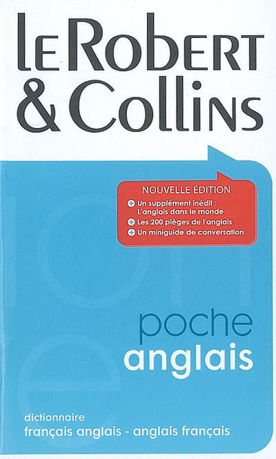 Livre Le Robert & Collins Poche anglais : Dictionnaire français-anglais - anglais-français - Coll...