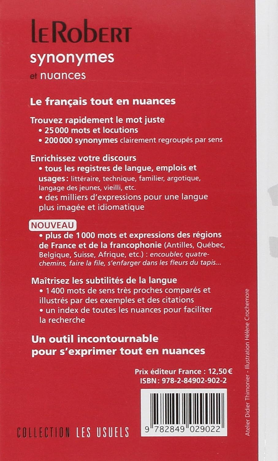 Livre Dictionnaire des synonymes et de nuances (Collectif) (Livre d'occasion) - ISBN 2849029025