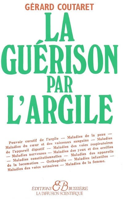 Livre ISBN La guérison par l'argile (Gérard Coutaret)