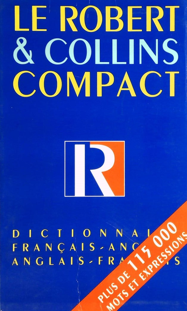 Livre Le Robert & Collins Compact : Dictionnaire français-anglais anglais-français - Collectif (L...