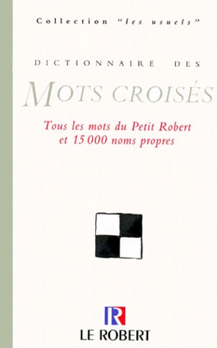 Livre Dictionnaire des mots croisés (Livre d'occasion) - ISBN 2850364444
