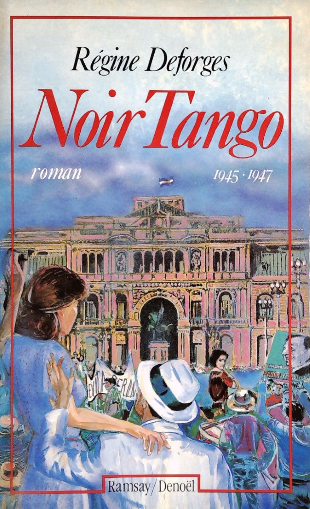 Livre ISBN 2859569588 Noir tango (Régine Deforges)