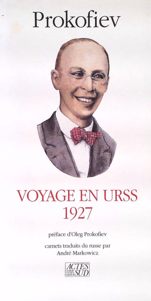 Livre ISBN 2868696759 Voyage en URSS : 1927 (Serge Prokofiev)