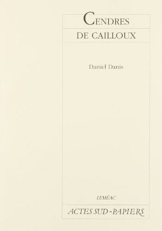 Livre Cendres de cailloux (Livre d'occasion) - ISBN 2869433549