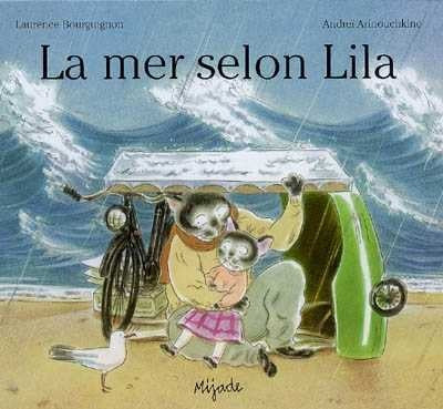 Livre La mer selon Lila - Laurence Bourguignon (Livre d'occasion)