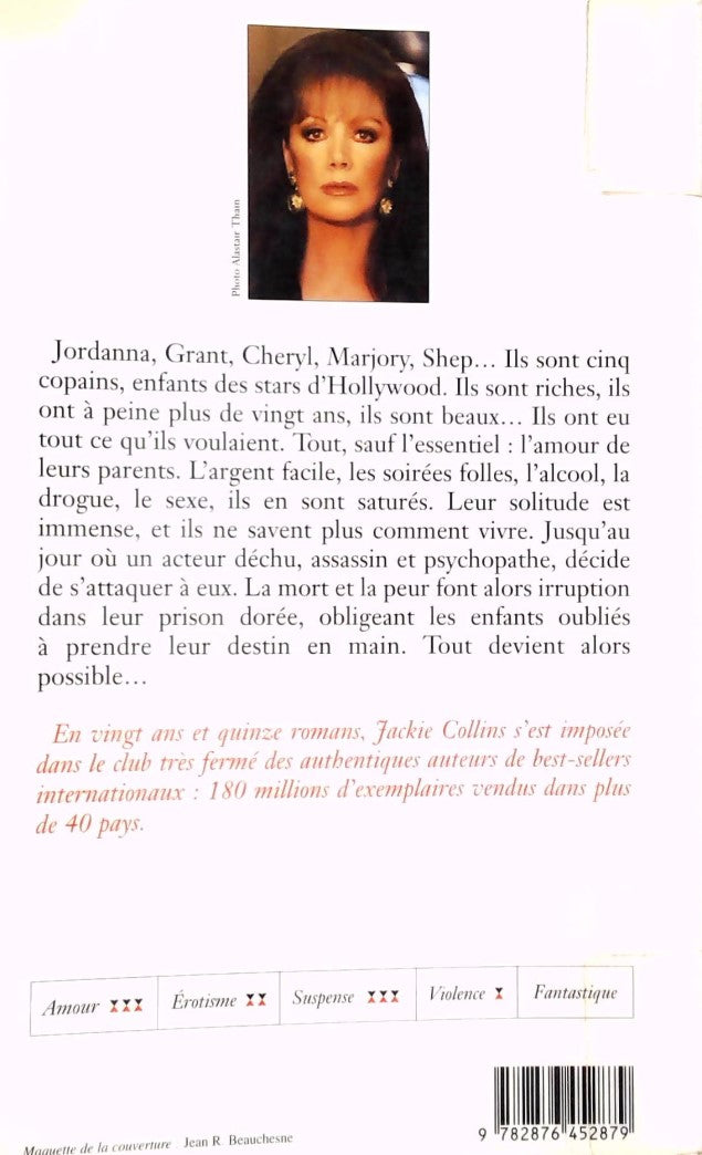 Livre Les enfants d'Hollywood - Jackie Collins (Livre d'occasion) - ISBN 2876452871