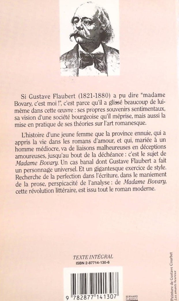 Classiques français : Madame Bovary (Gustave Flaubert)