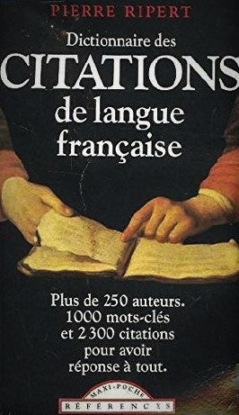 Livre Dictionnaire des citations de la langue française (Livre d'occasion) - ISBN 2877142019