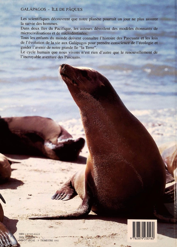 Livre Île de Pâques Galápagos - Gérard Bagès (Livre d'occasion) - ISBN 2879230160