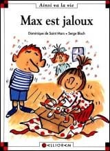 Livre Max est jaloux - Dominique de Saint Mars (Livre d'occasion) - ISBN 2884453148