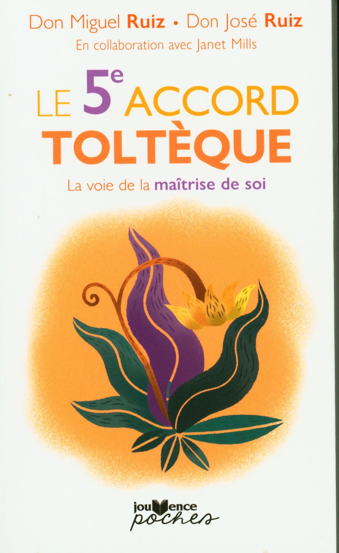 Livre Le 5e accord toltèque : La voie de la maîtrise de soi - Don Miguel Ruiz (Livre d'occasion) ...