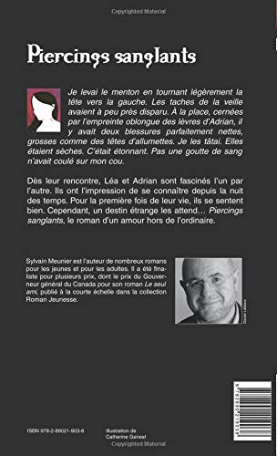 Livre Piercings sanglants - Sylvain Meunier (Livre d'occasion) - ISBN 2890219038