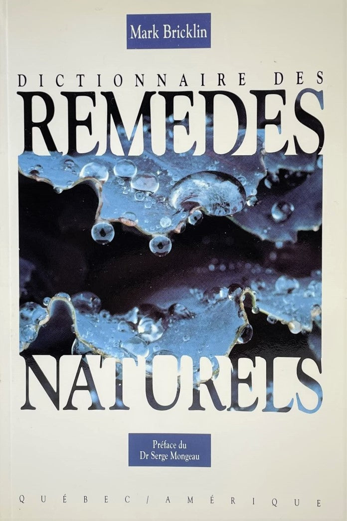 Livre Dictionnaire des remèdes naturels - Mark Bricklin (Livre d'occasion)