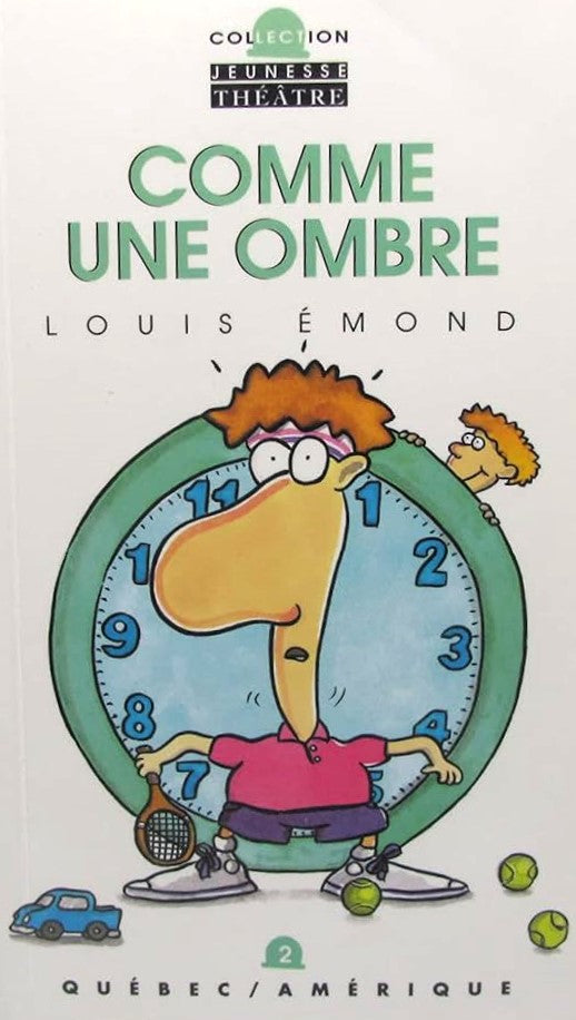 Livre Comme une ombre - Louis Émond (Livre d'occasion) - ISBN 2890376389