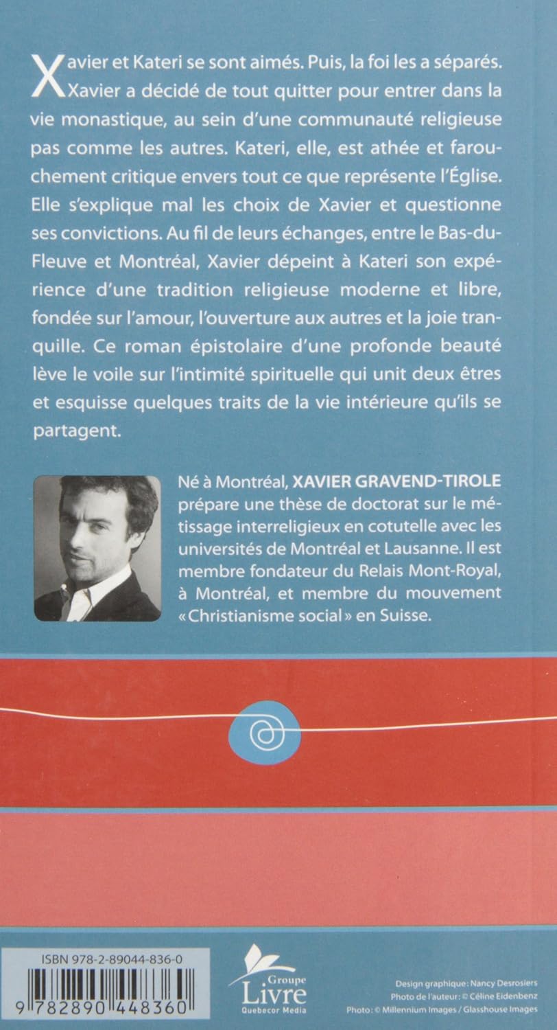 Livre Lettres à Kateri - Xavier Gravend-Tirole (Livre d'occasion) - ISBN 2890448363