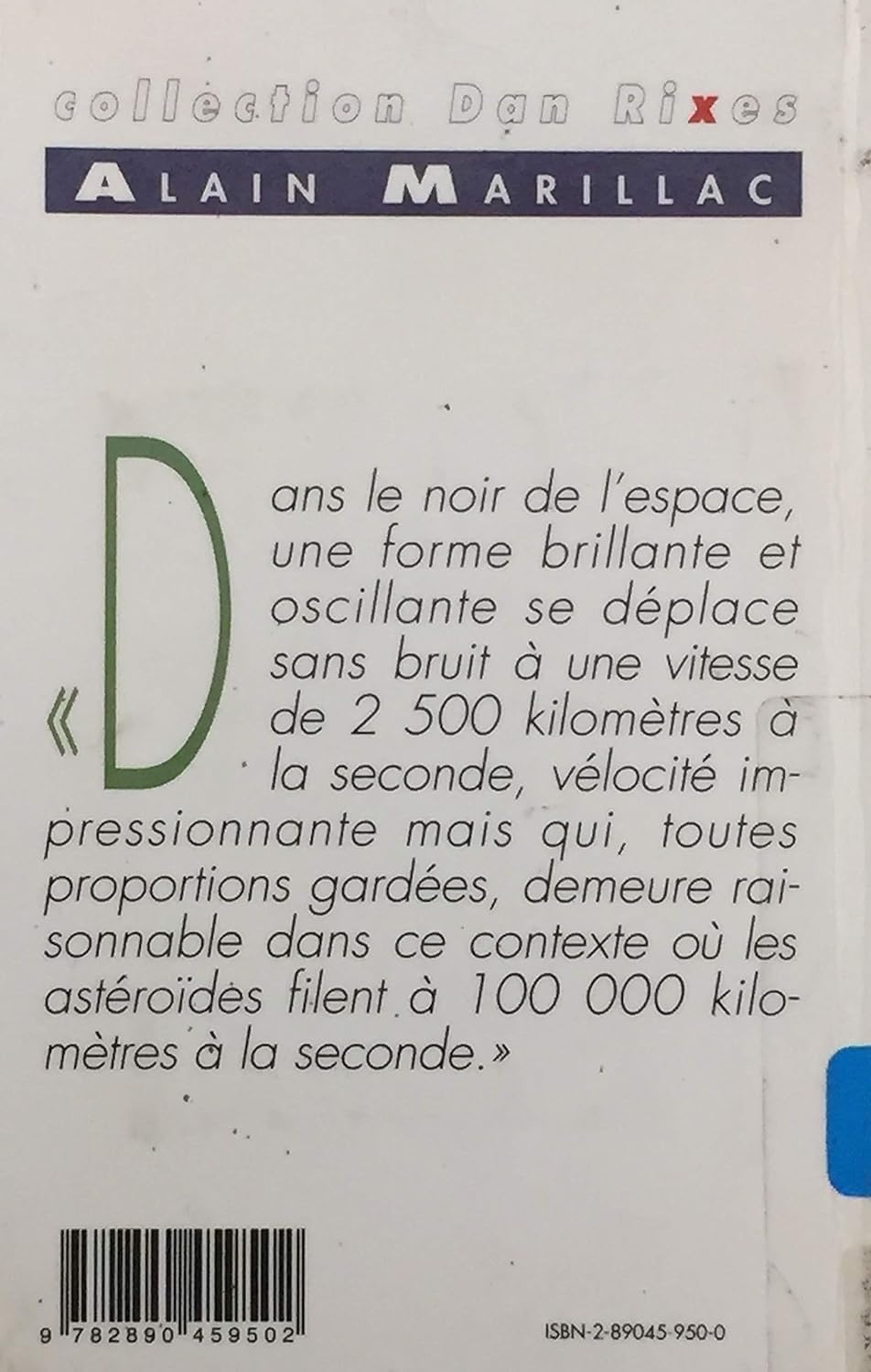 Livre La loi du miroir - Alain Marillac (Livre d'occasion) - ISBN 2890459500