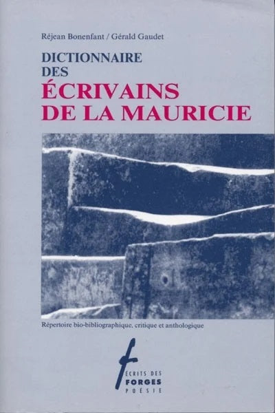 Dictionnaire des écrivains de la Mauricie: Répertoire bio-bibliographique, critique et anthologique - Rejean Bonenfant