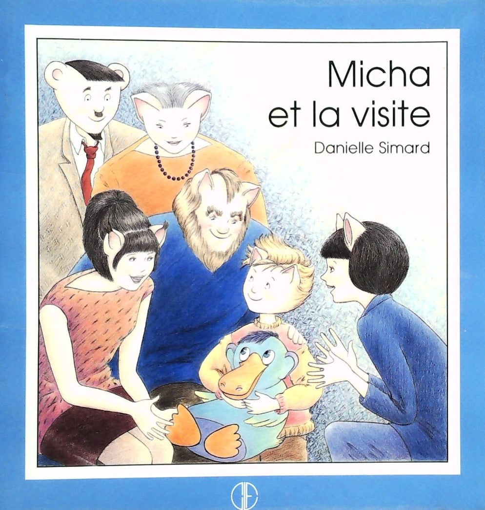 Livre Micha et la visite - Danielle Simard (Livre d'occasion) - ISBN 2890514374