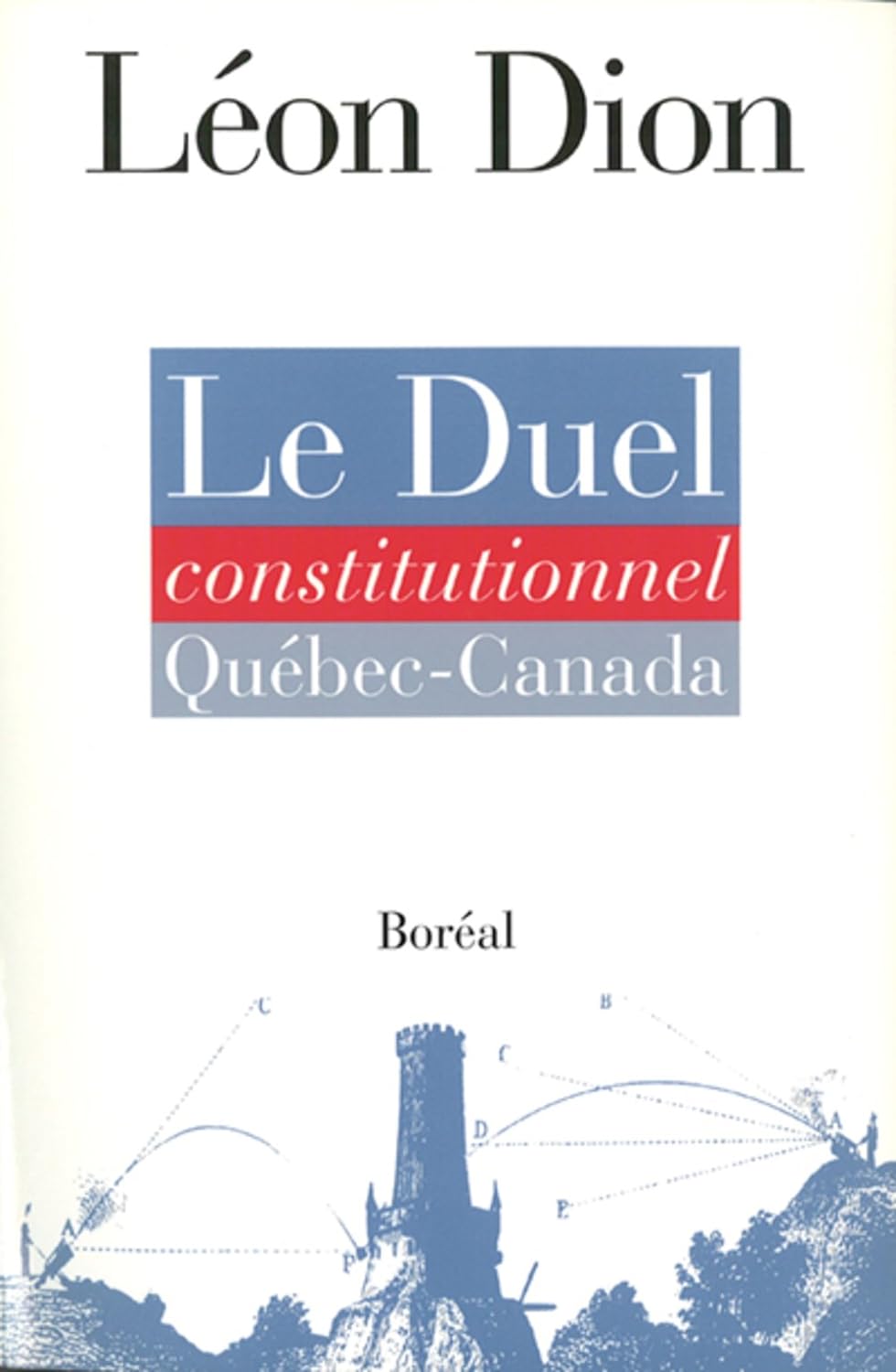 Le duel constitutionnel Québec-Canada - Léon Dion