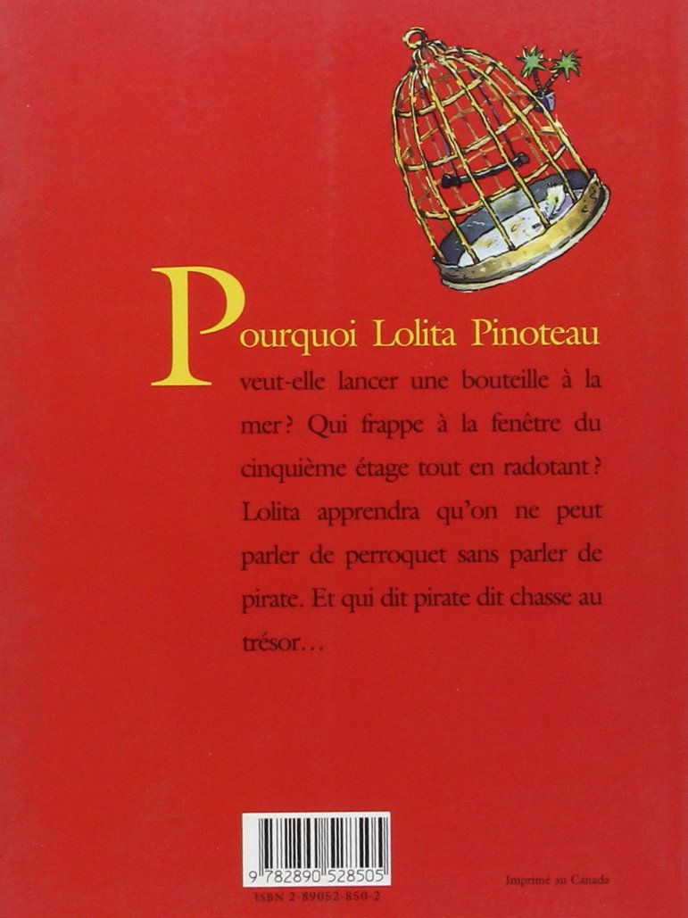 Cervantès le cacatoès # 1 : Les boutons du pirate (Dominique Jolin)