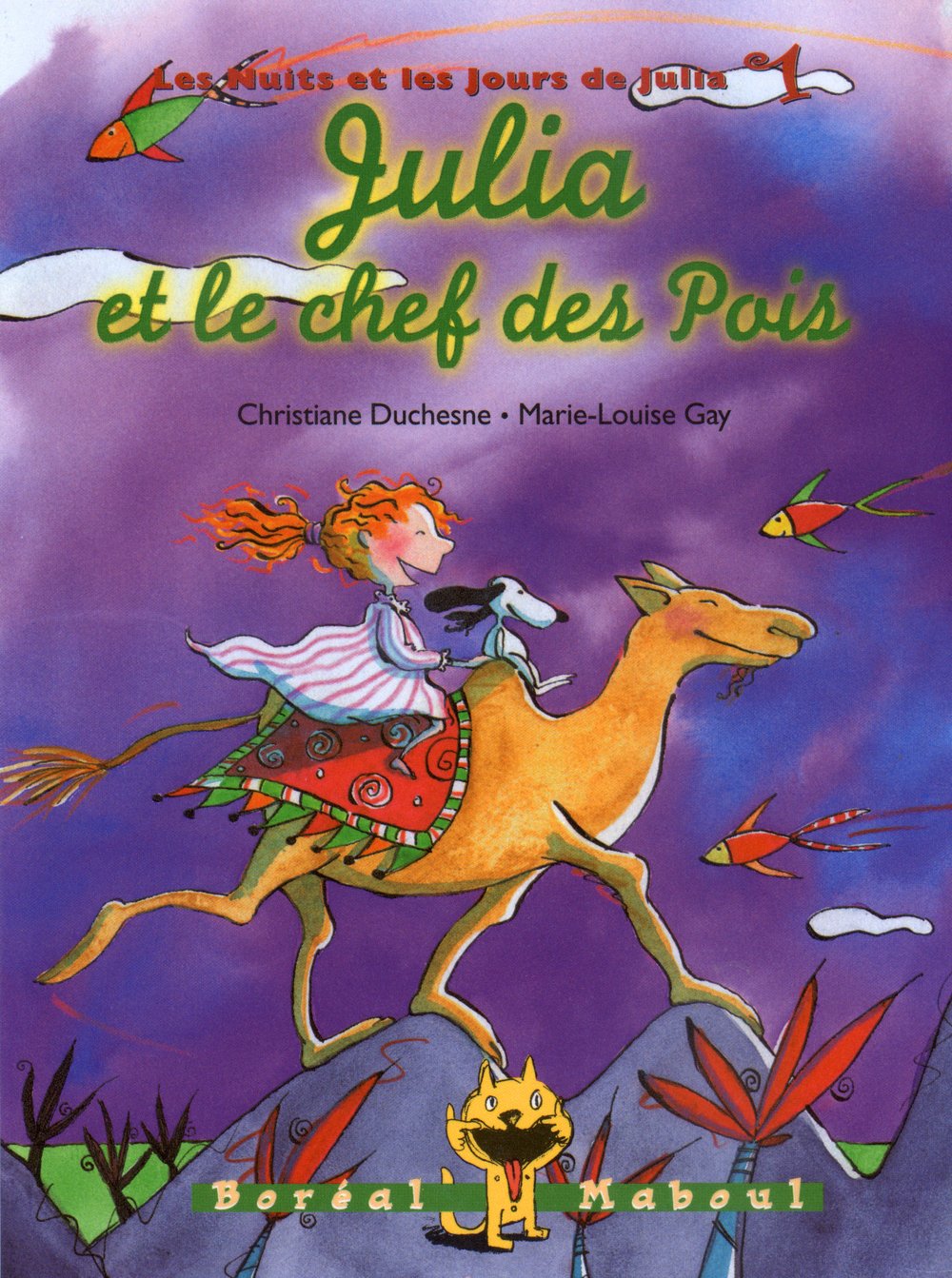 Livre Julia et le chef des Pois - Christiane Duchesne (Livre d'occasion) - ISBN 2890529835