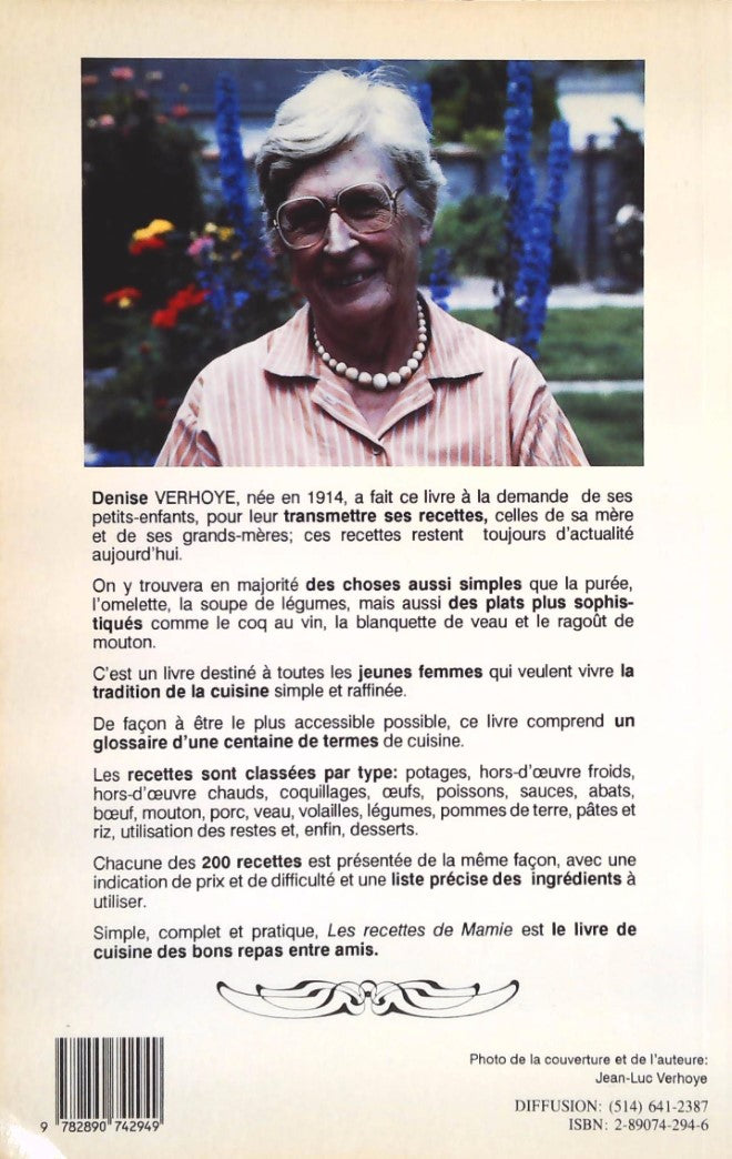 Les recettes de Mamie (Denise Verhoye)