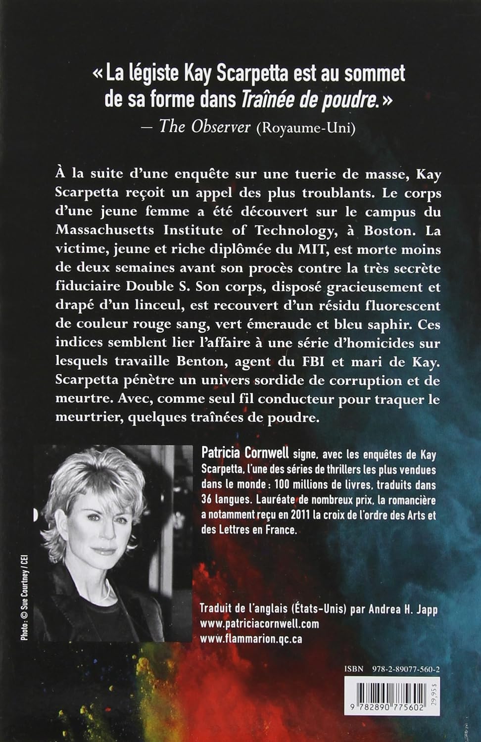 Livre Traînée de poudre : Une enquête de Kay Scarpetta (Patricia Cornwell) (Livre d'occasion) -...