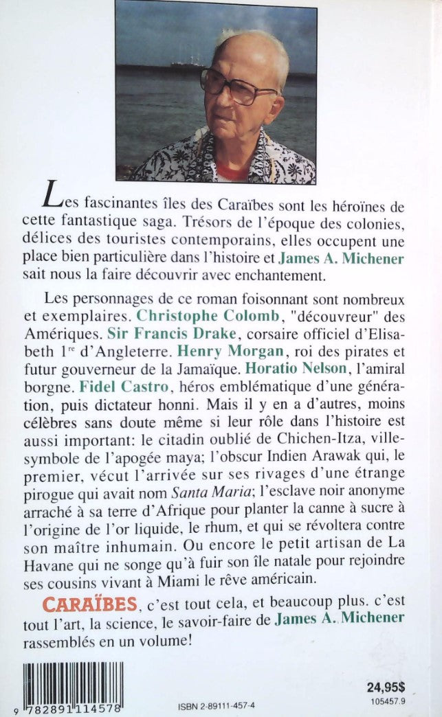 Livre Caraïbes (James A. Michener) (Livre d'occasion) - ISBN 2891114574