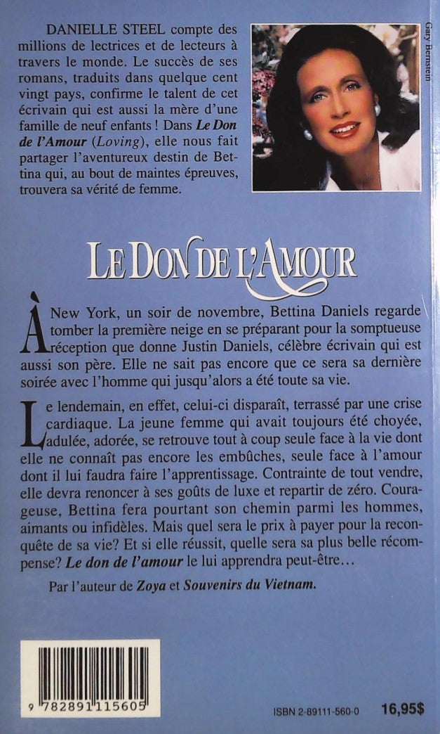 Livre Le don de l'amour - Danielle Steel (Livre d'occasion) - ISBN 2891115600
