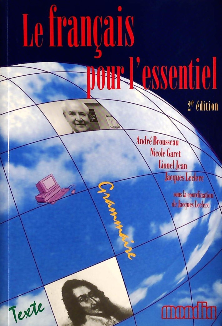 Livre Le français pour l'essentiel (2e édition) - Collectif (Livre d'occasion) - ISBN 2891145348