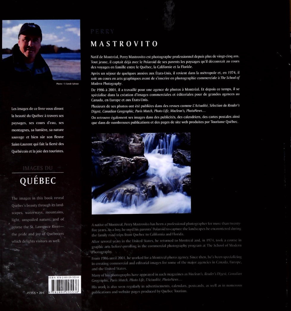 Livre Images du Québec - Perry Mastrovito (Livre d'occasion) - ISBN 2891295536