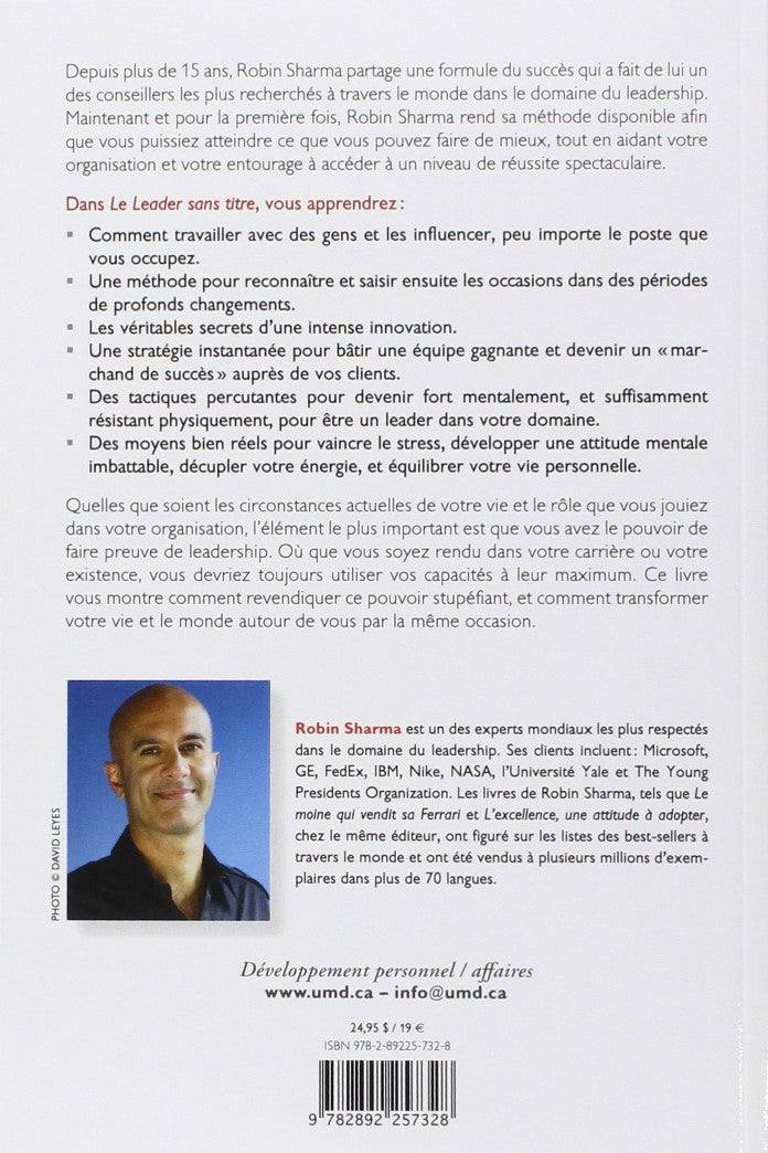 Le leader sans titre (Robin Shilp Sharma)