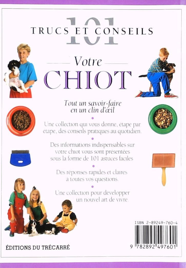 Livre Votre chiot - Dr Bruce Fogle (Livre d'occasion) - ISBN 2892497604