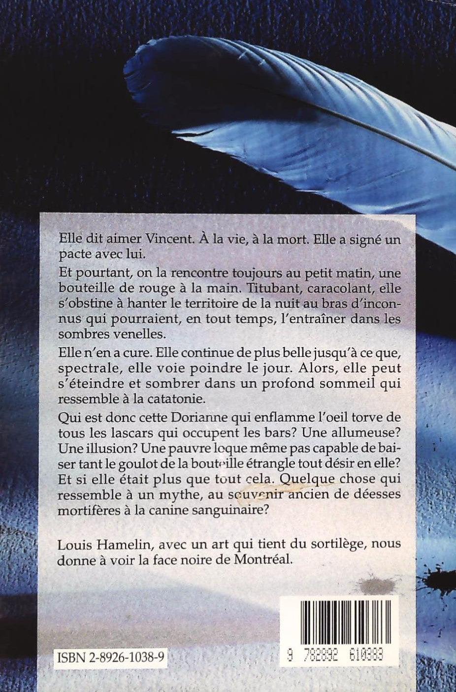 Livre Ces spectres agites - Louis Hamelin (Livre d'occasion) - ISBN 2892610389