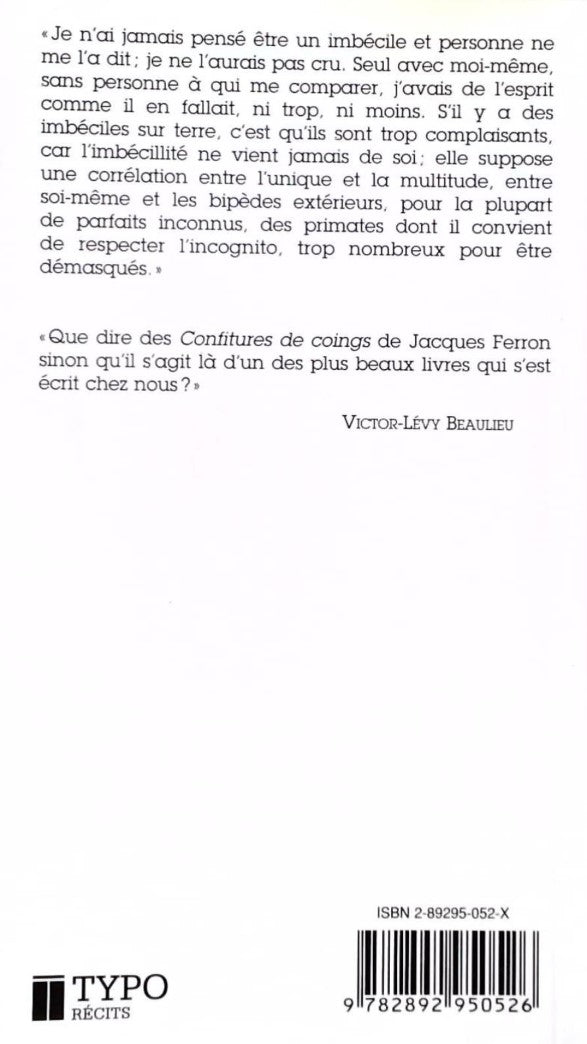 Les confitures de coings (Jacques Ferron)