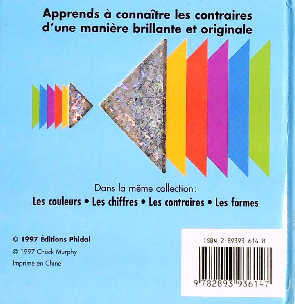 Livre Les contraires - Chuck Murphy (Livre d'occasion)