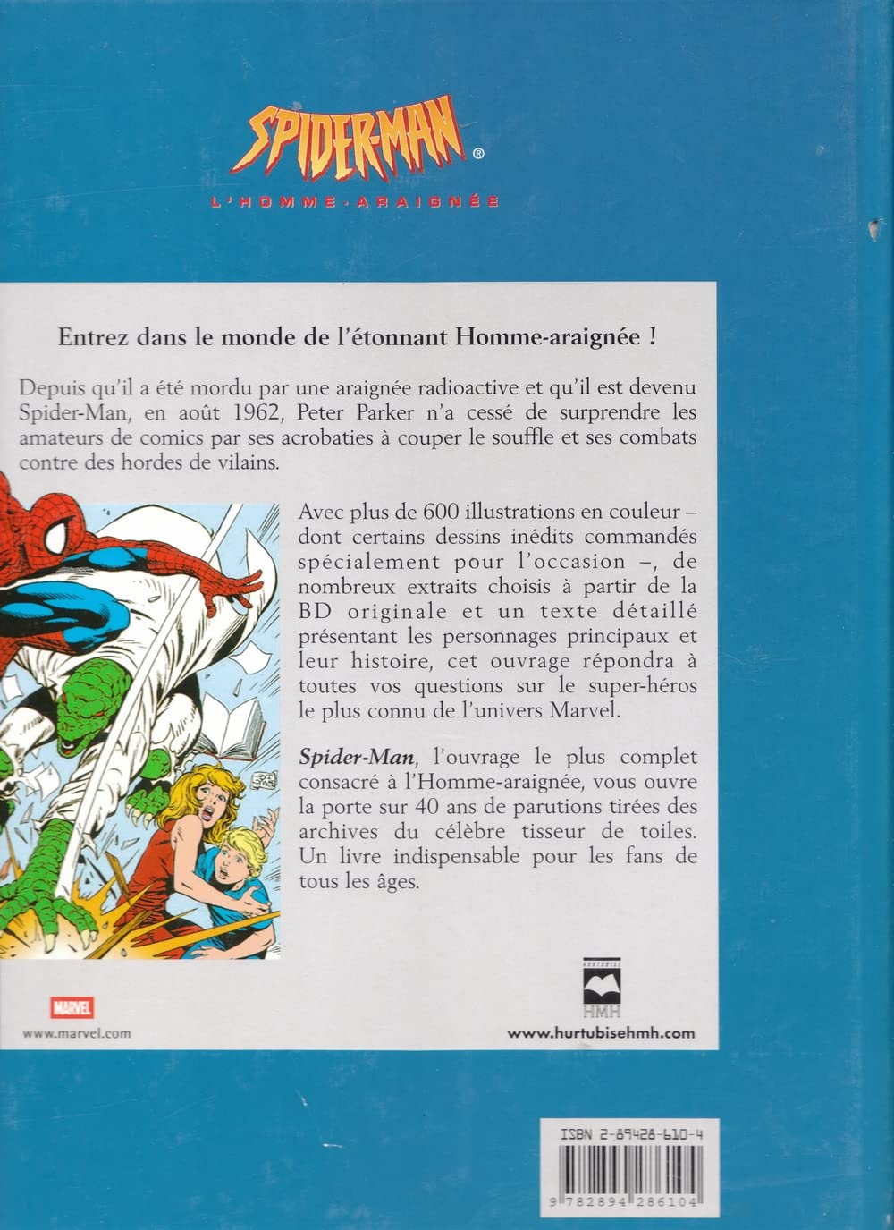 Livre Spider-Man : L'homme-araignée - Tom DeFalco (Livre d'occasion) - ISBN 2894286104