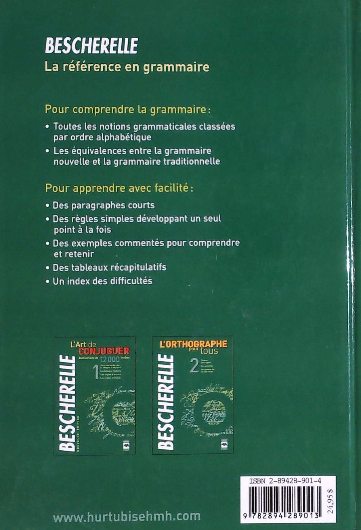 Livre La grammaire pour tous - Collectif (Livre d'occasion) - ISBN 2894289014