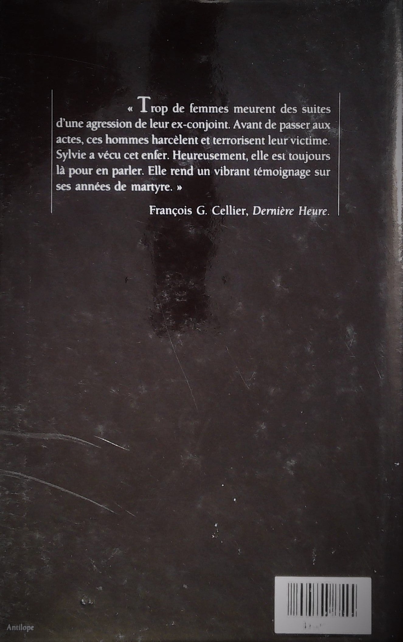 Livre Histoire d'une femme traquée - Gaetan Dufour (Livre d'occasion) - ISBN 2894302061