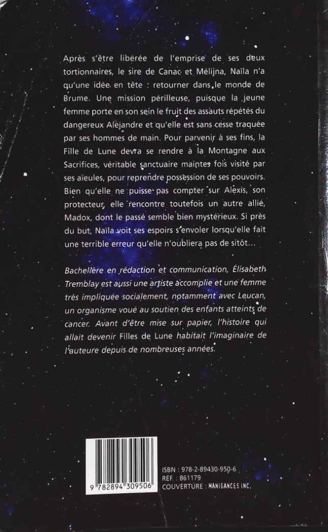 Livre Filles de Lune # 2 : La montagne aux Sacrifices (Elisabeth Tremblay) (Livre neuf) - ISBN...