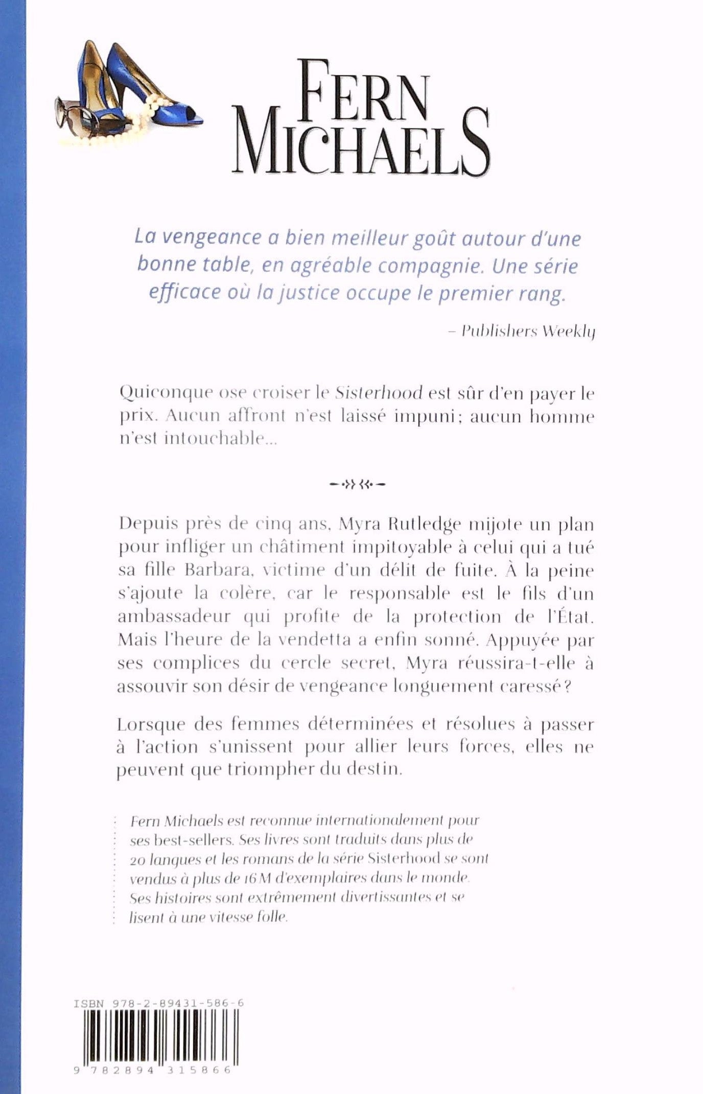 Livre Vendetta - Fern Michaels (Livre d'occasion) - ISBN 2894315864