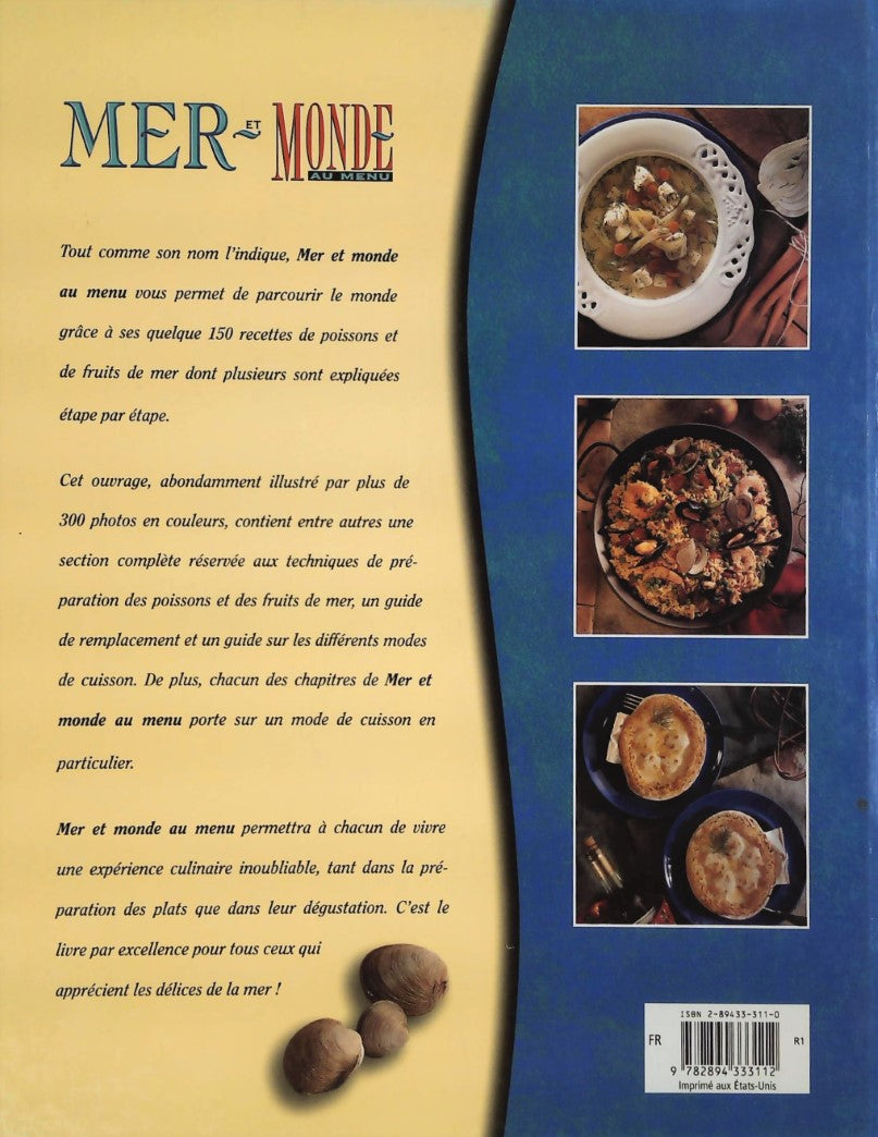 Mer et monde au menu : Mille et une façons d'apprêter les poissons et les fruits de mer