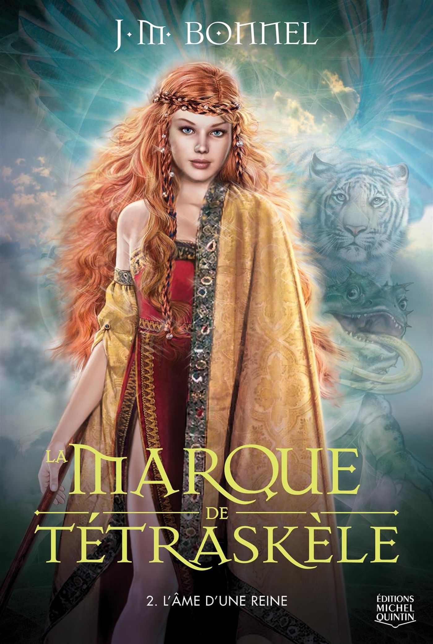 Livre L'âme d'une reine - J.M. Bonnel (Livre d'occasion)