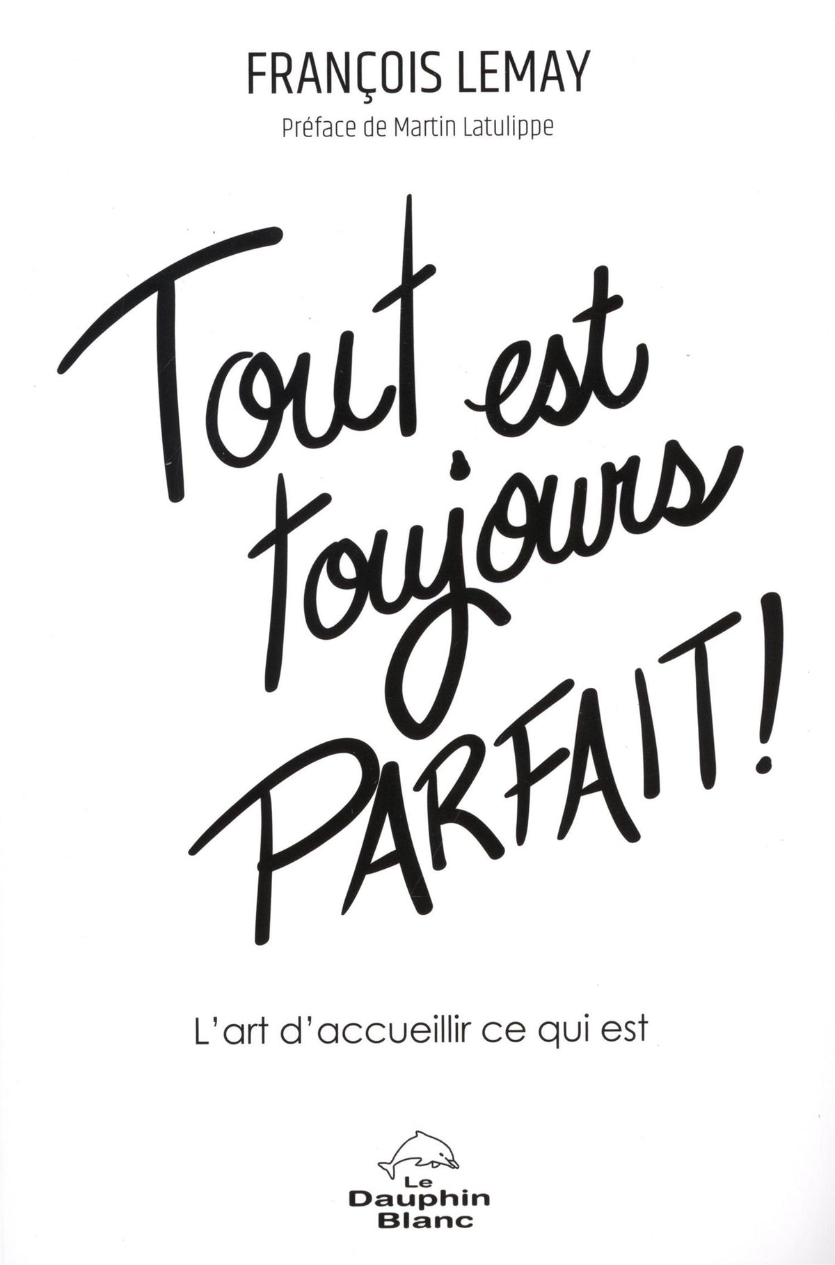 Livre Tout est toujours parfait ! : L'art d'accueillir ce qui est (François Lemay) (Livre...