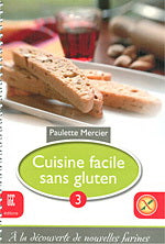 Livre À la découverte de nouvelles farines - Paulette Mercier (Livre d'occasion)