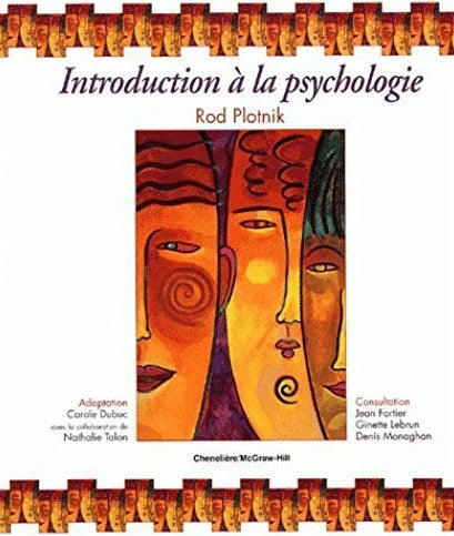 Livre Initiation à la psychologie - Rod Plotnik (Livre d'occasion) - ISBN 2894614993