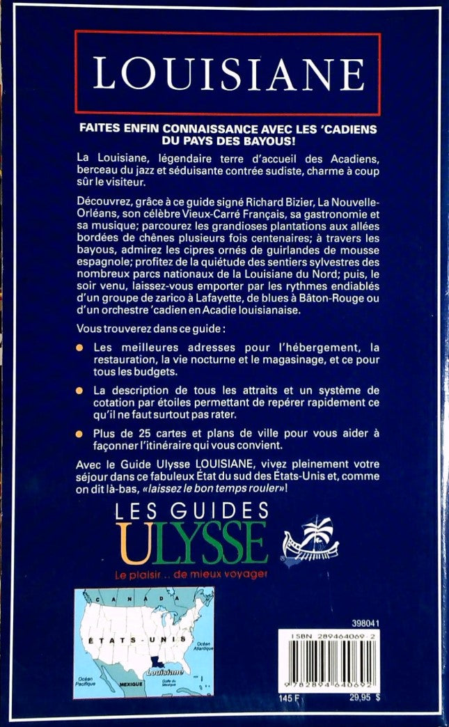 Guide de voyage Ulysse : Louisiane